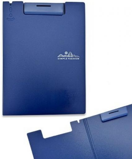 Папка-клипборд А4 Intelligent темно-синий
