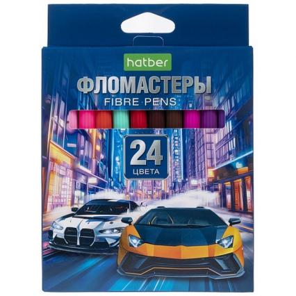 Фломастеры 24 цв. Х "Дрифт" вент. колп., к/к