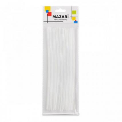 Набор стержней для клеевого пистолета d=7 мм 08 шт. Mazari 18 см прозр.