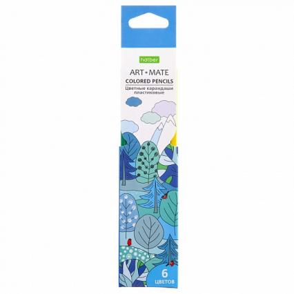 Карандаши 06 цв. Х "Арт-встреча" пластиковые