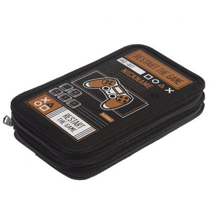 Пенал 2 отд. Х "404: Домашка не найдена" 19*11 см