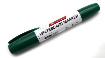 Маркер для белой доски Berlingo 2 мм зел., кругл.