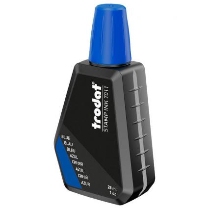 Краска штемп. Trodat 28 мл водн. основа, синяя