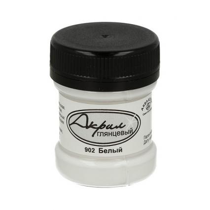 Акрил худож. 30 мл Аква-колор белый