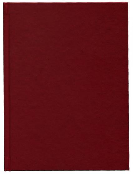 Ежедневник недат. А5 80 л. ПП бумвин., бордо 