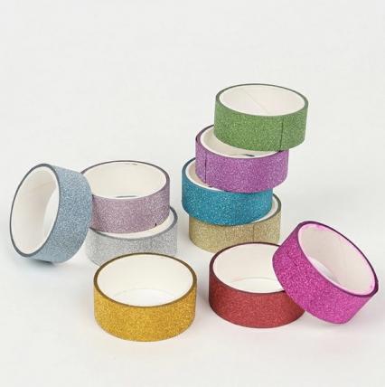 Набор клейкой ленты для декора 10 шт 1,5 см*3 м Darvish 