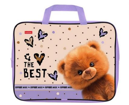 Папка с ручками А4 Х "Пушистый мишка"