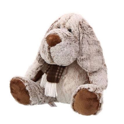 Игрушка мягкая Relana "Собака в шарфике" 25 см