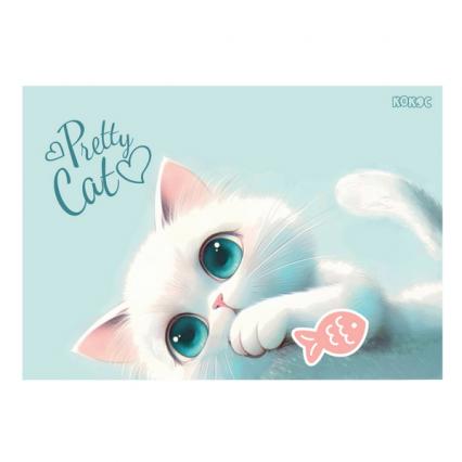 Клеенка для труда ПВХ 350*500 мм Кокос "Пушистик" 