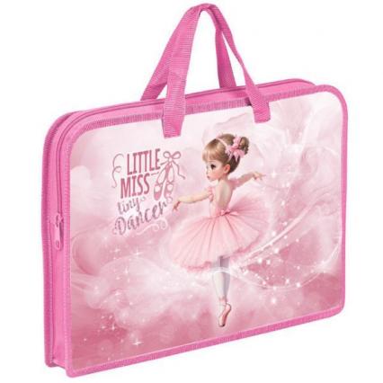 Папка с ручками А4 Ковров "Маленькая балерина" 