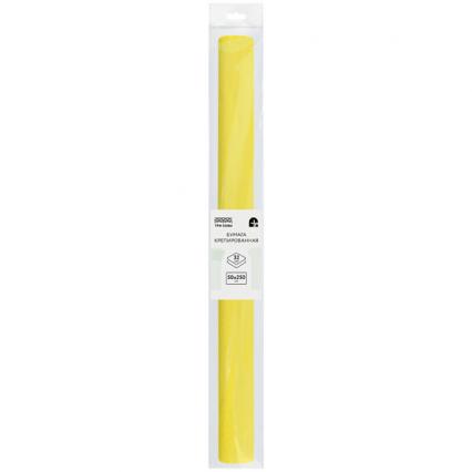 Бумага подел. 50*250 см Три совы "Желтая" 32 г/м2