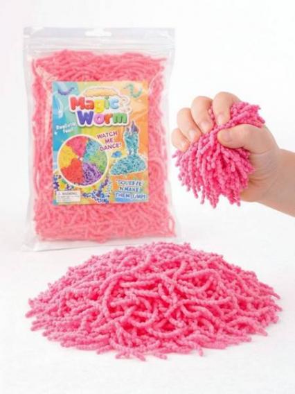 Игрушка-антистресс Мялка "Волшебный червячок" 40 г. асс.