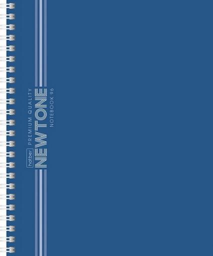 Тетрадь 96 л. кл. греб. Х Ньютон Пастель "Чернильное небо" софт-тач