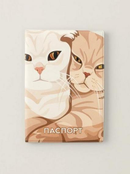 Обложка для паспорта "Сладкая пара"