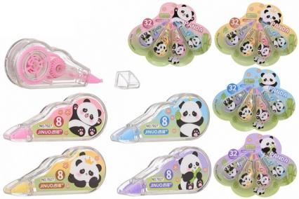 Набор корректоров 4 шт. Basir "Панда" 2,5 м