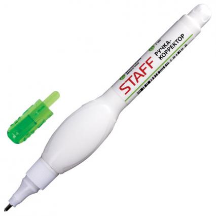 Корр.-ручка 06 мл Staff мет. нак.