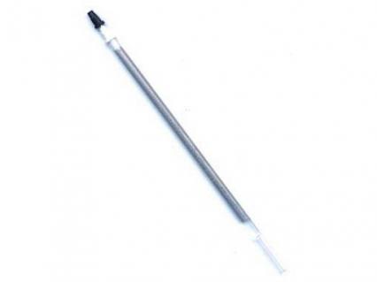 Стержень гелевый Crown "Хай-гель металлик" 0,7 мм, серебро, L=138 мм