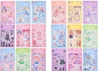 Наклейка объемная Mazari "Девочки"