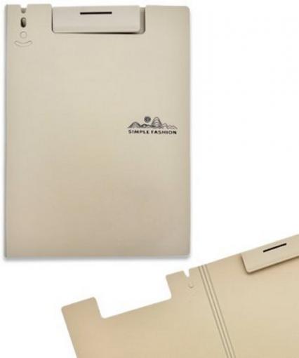 Папка-клипборд А4 Intelligent бежевый