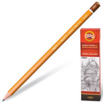 Карандаш дер. без ласт. Koh-I-Noor 1500/6Н