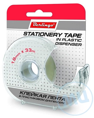 Диспенсер со скотчем 19 мм*33 м Berlingo 