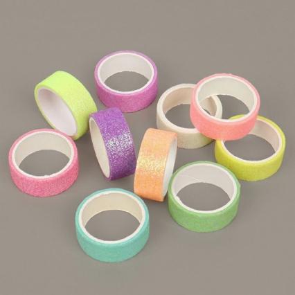 Набор клейкой ленты для декора 1,5 см*1 м Darvish 10 шт