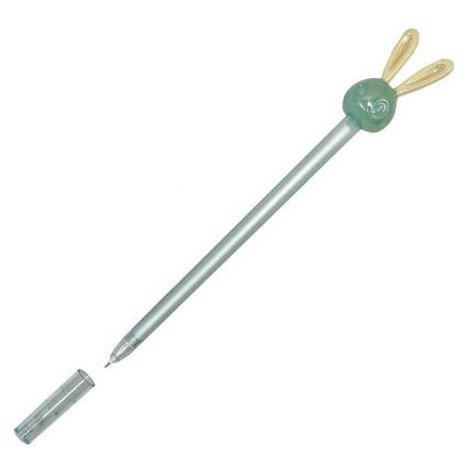 Ручка шар. Centrum "Зайка" с фигуркой, 0,7 мм, синяя