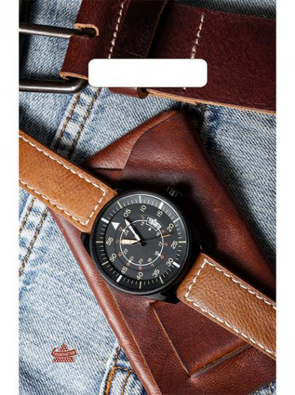 Пакет п/э с выруб. ручками 20*30 см "Мужское решение" 30 мкм