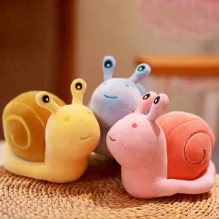 Игрушка мягкая "Улитка" 35 см ЧЗ