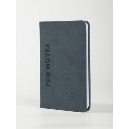 Блокнот А6 80 л. интеграл. обл. линия Alpha-Trend синий