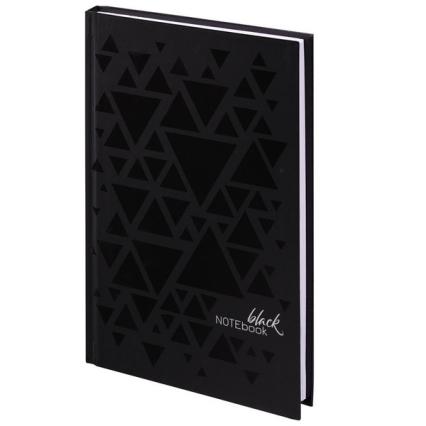 Блокнот А5 80 л. тв. обл. клетка Staff "Triangles" 
