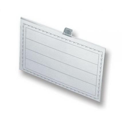 Бейдж гориз. 90*57 мм с клипсой и булавкой