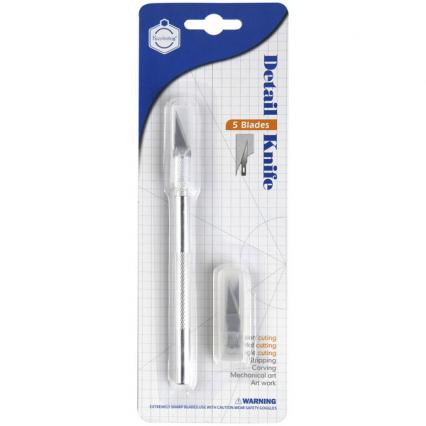 Нож-скальпель Кокос "Продолжай улыбаться" + 6 запасных лезвия