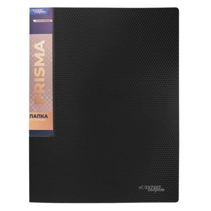 Папка А4 на 2 кольц. 25 мм Expert Complete "Премьер" 700 мкм, черн.