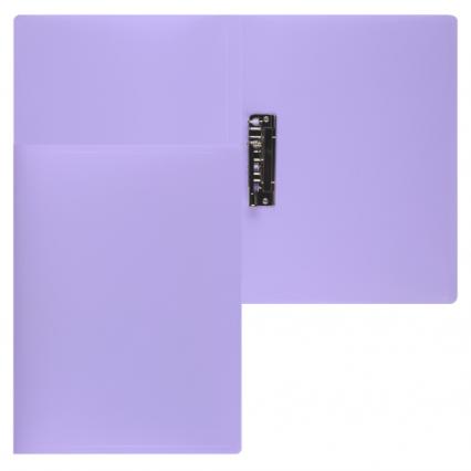 Папка с боковым зажимом Klerk Премиум "Пастель. Лаванда"