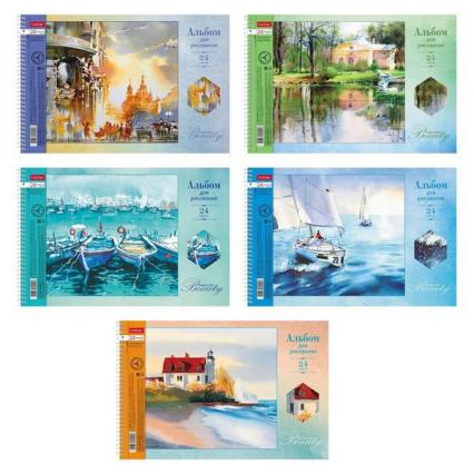 Альбом для рис. А4 24 л. спир. Х "Красота вокруг нас"