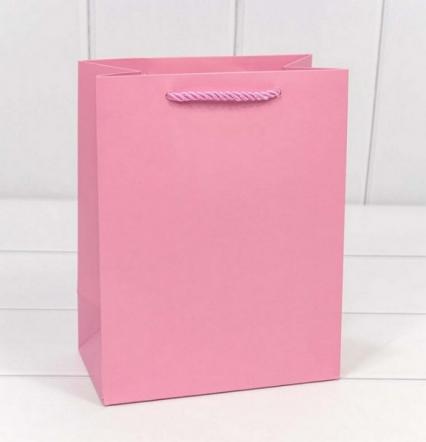 Пакет подар. 18*23 см OMG "Фактура. Розовый"