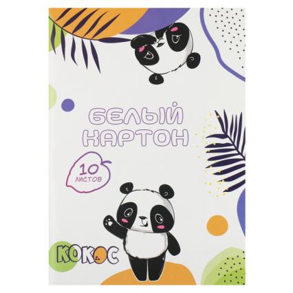 Набор белого карт. А4 10 л. немелов. Кокос