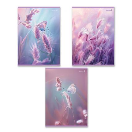 Тетрадь тв. обл. 80 л. кл. греб. Светоч "Встречая рассвет" 