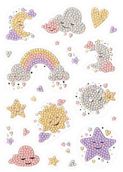 Набор для творчества Фрея "Наклейки. Кристальная мозаика. Сладкие мечты"