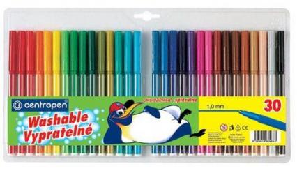 Фломастеры 30 цв. Centropen вент. колп.