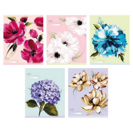 Тетрадь 96 л. кл. Х "Красочные лепестки"