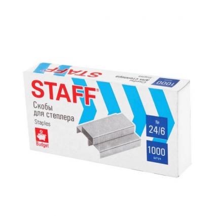 Скобы №24/6 Staff эко