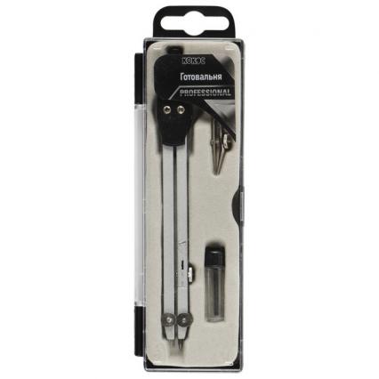 Готовальня 03 предмета Кокос "Профессионал" 140 мм, в пенале