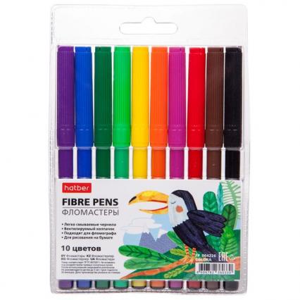 Фломастеры 10 цв. Х "Цвет"