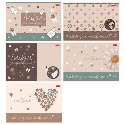 Альбом для рис. А4 32 л. Х "Милый шарм"