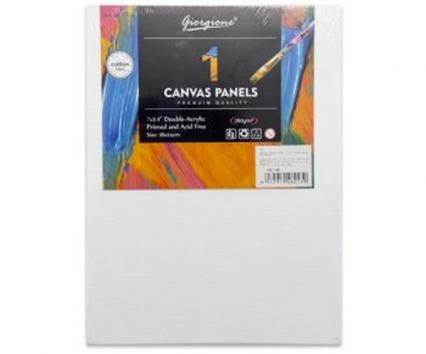 Холст на картоне 18*24 см 280 г/м2, хлопок