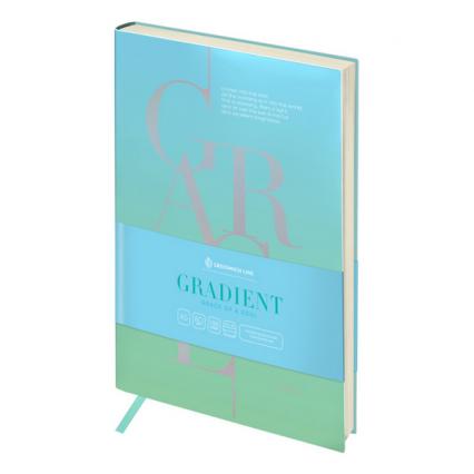 Ежедневник недат. А5 136 л. Greenwich Line "Градиент. Изящество" иск. кожа, тон. блок