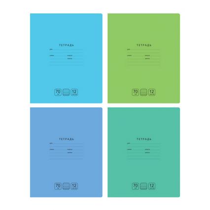 Тетрадь 12 л. част. кос. лин. БД "Отличная" 