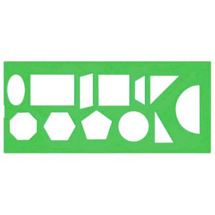 Трафарет геом. фигур СТАММ